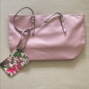 Nine West Women's Bag with Floral Pouch